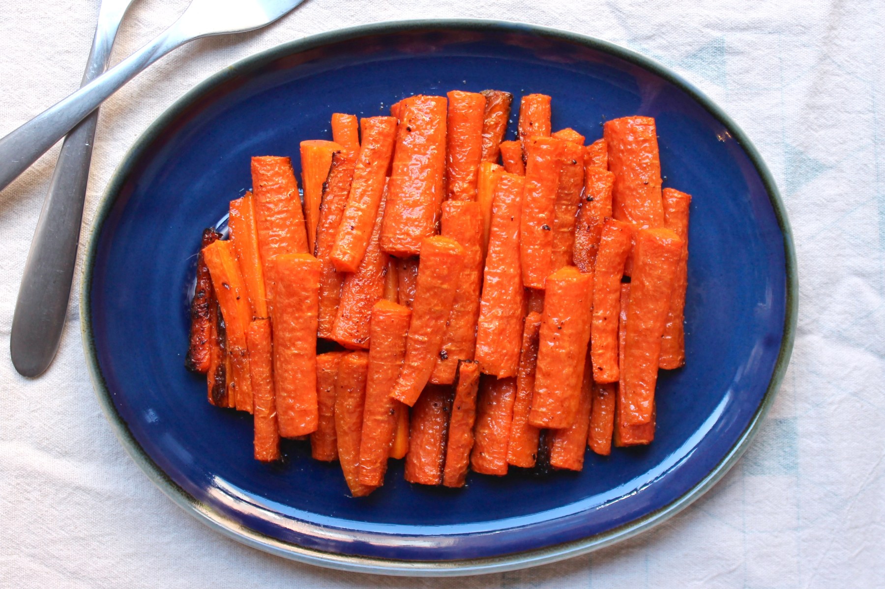 cumin garlic roasted carrots