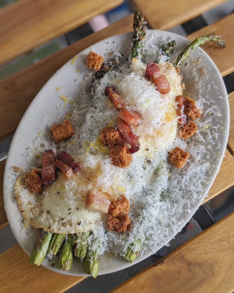 PDA Pizza - Roasted Asparagus